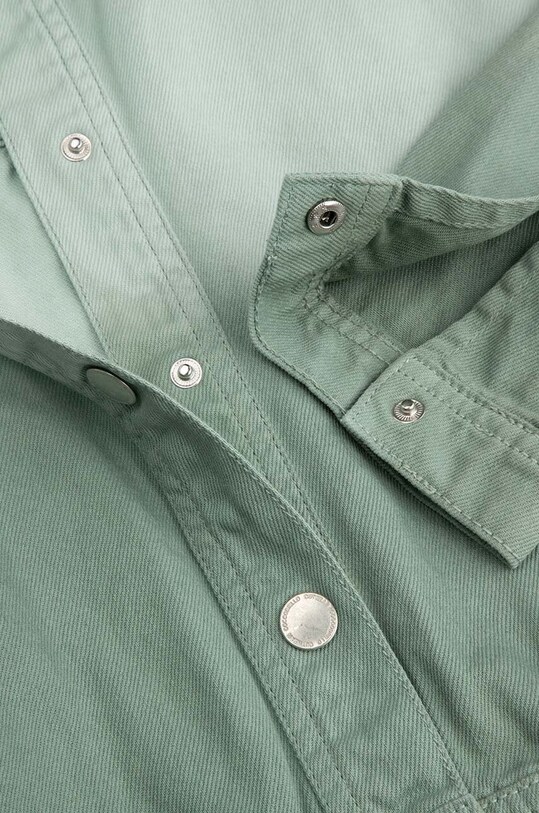 Coccodrillo kurtka jeansowa dziecięca WC4152301GEJ fioletowy