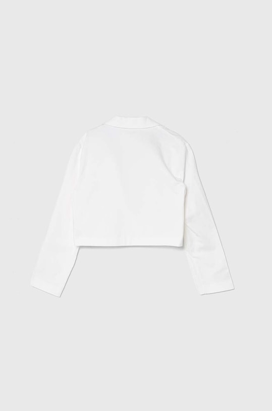 United Colors of Benetton sacou copii 290WCW00C.G.Seasonal alb SS24