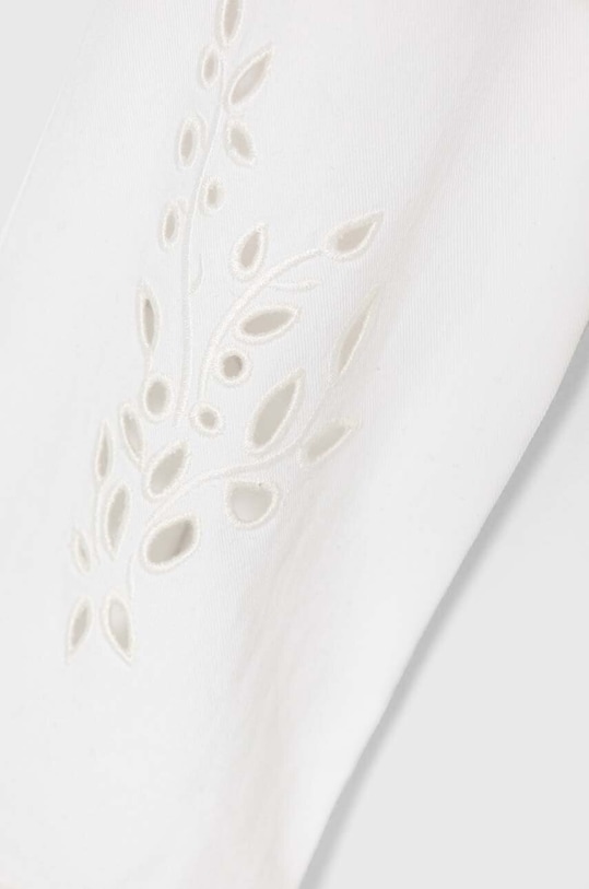 Fete United Colors of Benetton sacou copii 290WCW00C.G.Seasonal alb