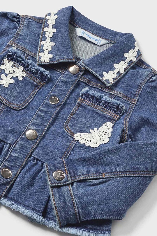 Mayoral giacca in denim per bambini blu 1434.4J.Baby.PPYH