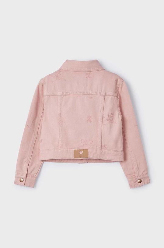 Mayoral giacca per bambini in cotone 3472.6D.Mini.PPYH rosa SS24