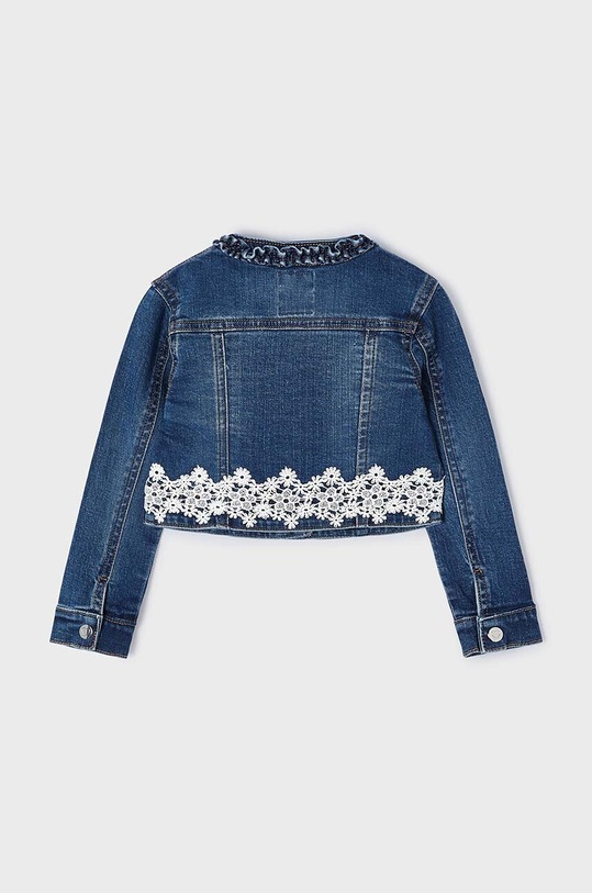 Dziewczynka Mayoral kurtka jeansowa dziecięca 3475.6H.Mini.PPYH niebieski