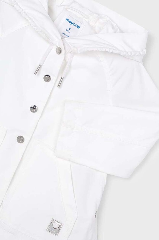 Dziewczynka Mayoral kurtka dziecięca 3479.6E.Mini.PPYH biały