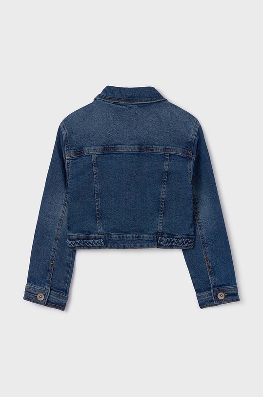 Dziewczynka Mayoral kurtka jeansowa dziecięca 6460.8F.Junior.PPYH niebieski
