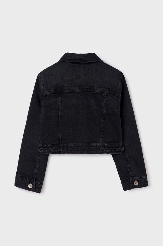 Fete Mayoral geacă din denim pentru copii 6460.8F.Junior.PPYH negru