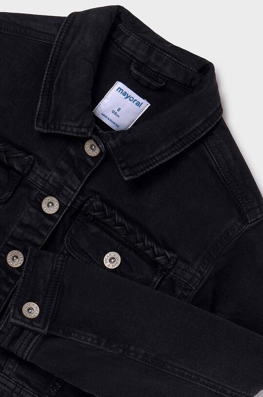 Mayoral geacă din denim pentru copii negru 6460.8F.Junior.PPYH