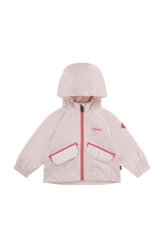Бебешко яке Levi's LVG MESH LINED WOVEN JACKET преходна изолация розов 1EK401