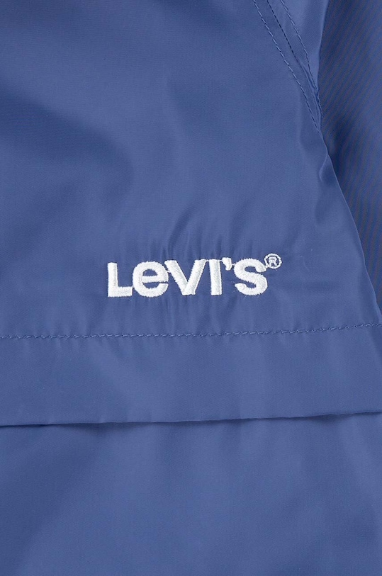 Dziewczynka Levi's kurtka dziecięca LVG MESH LINED WOVEN JACKET 3EK401 niebieski