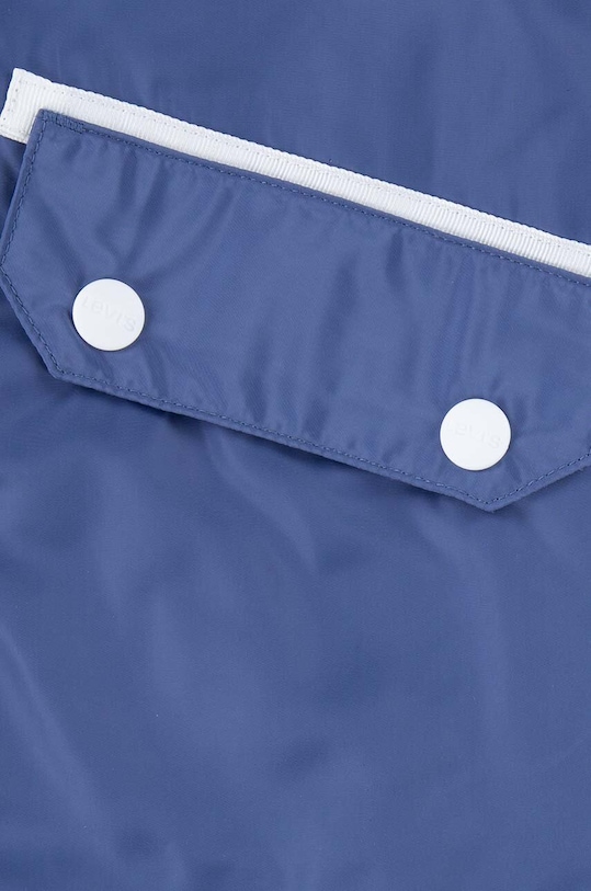 Levi's kurtka dziecięca LVG MESH LINED WOVEN JACKET 3EK401 niebieski