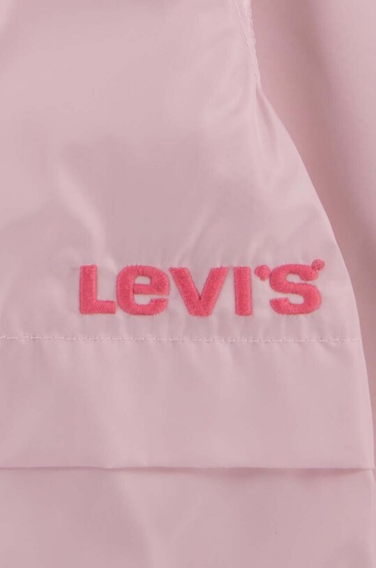 Дитяча куртка Levi's LVG MESH LINED WOVEN JACKET рожевий 4EK401.G