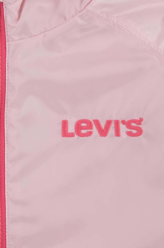 Дитяча куртка Levi's LVG MESH LINED WOVEN JACKET 4EK401.G рожевий
