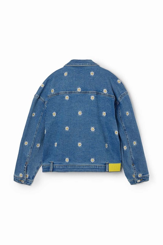 Deklice Otroška jeans jakna Desigual 24SGED06 modra