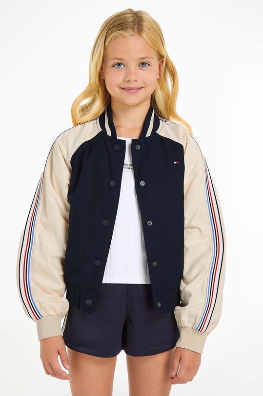 Tommy Hilfiger kurtka bomber dziecięca nieocieplane czarny KG0KG07900.128.176.PPYH