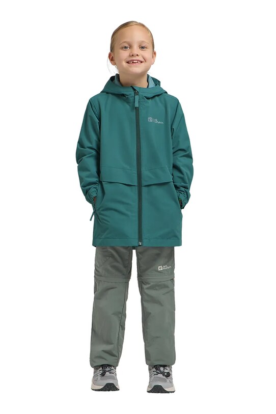 Αδιάβροχο παιδικό μπουφάν Jack Wolfskin MALIMA 1609921.92.152