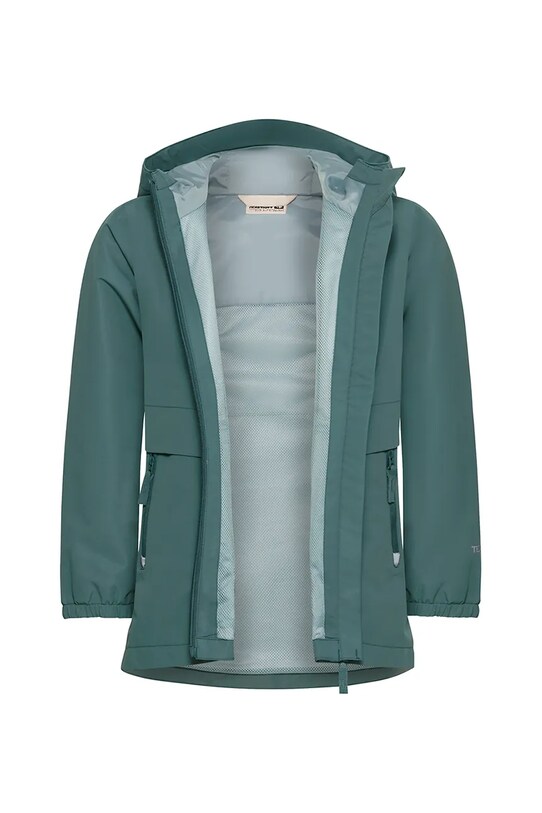 Αδιάβροχο παιδικό μπουφάν Jack Wolfskin MALIMA πράσινο 1609921.164.176