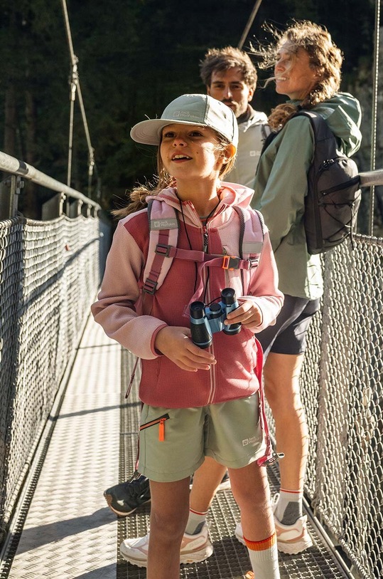 Jack Wolfskin kurtka dziecięca ACTAMICRID MIDLAYER pozostałe różowy 1610671.G.164.176