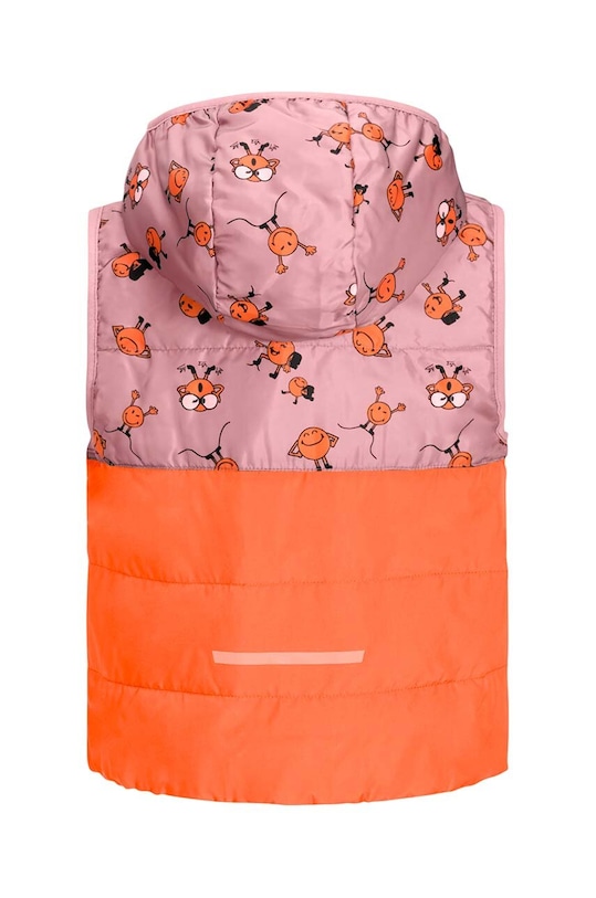 Jack Wolfskin vesta copii SMILEYWORLD AOP VEST 1610781.G. roz SS24