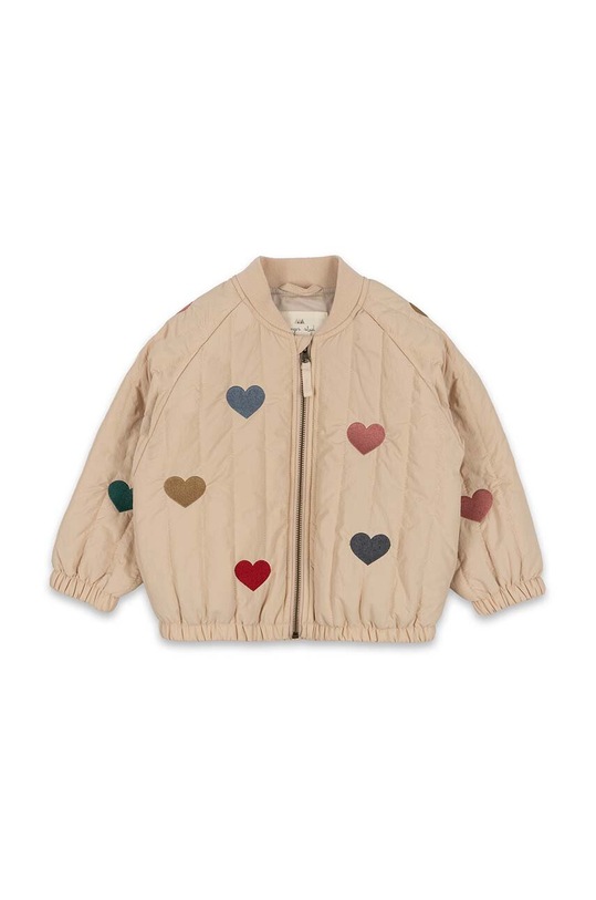 Дитяча куртка-бомбер Konges Sløjd JUNO BOMBER JACKET KS100321 бежевий SS24