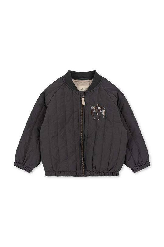 Konges Sløjd kurtka bomber dziecięca JUNO BOMBER JACKET KS100321 szary SS24