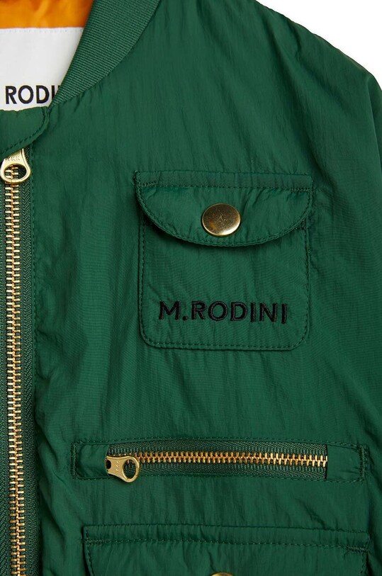 CHLAPEC Dětská bomber bunda Mini Rodini Baseball 2421010275 zelená