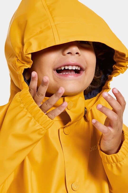 Didriksons kurtka dziecięca JOJO KIDS JKT 505282 żółty