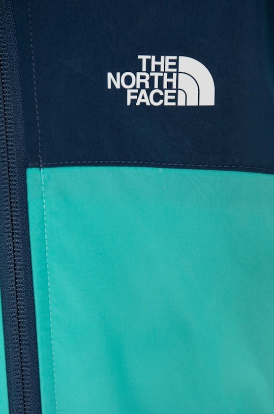 Băieți The North Face geaca copii NEVER STOP HOODED WINDWALL JACKET NF0A86YA verde