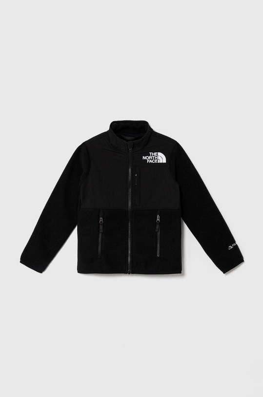 The North Face hanorac polar pentru copii DENALI JACKET imprimeu negru NF0A8A4A