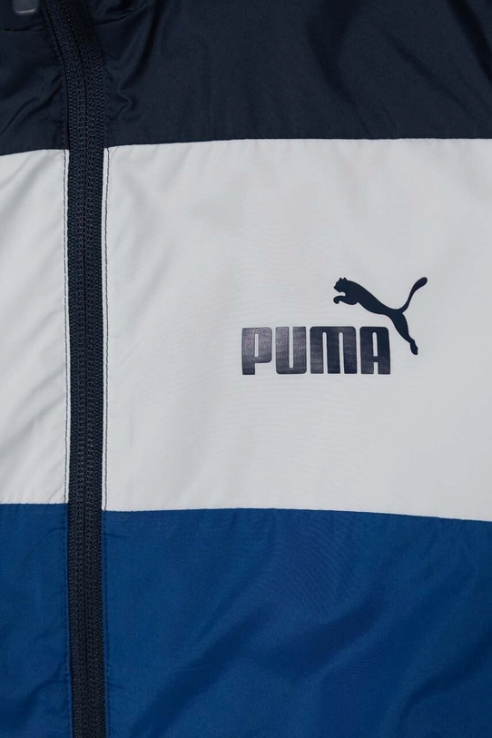 Chlapec Detská bunda Puma ESS+ CB Windbreaker 847479 tmavomodrá