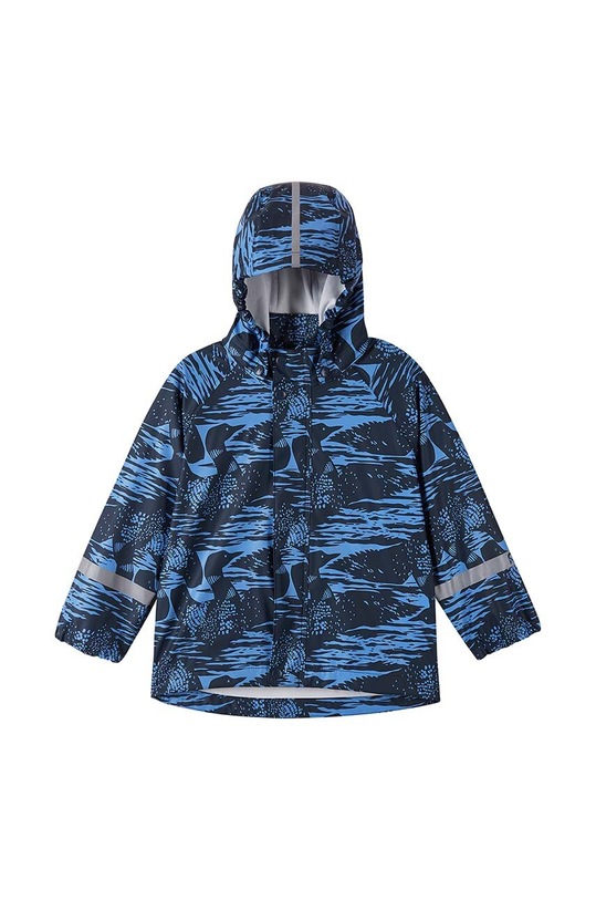 Chłopiec Reima kurtka przeciwdeszczowa dziecięca Vesi 5100025A.PPYH granatowy