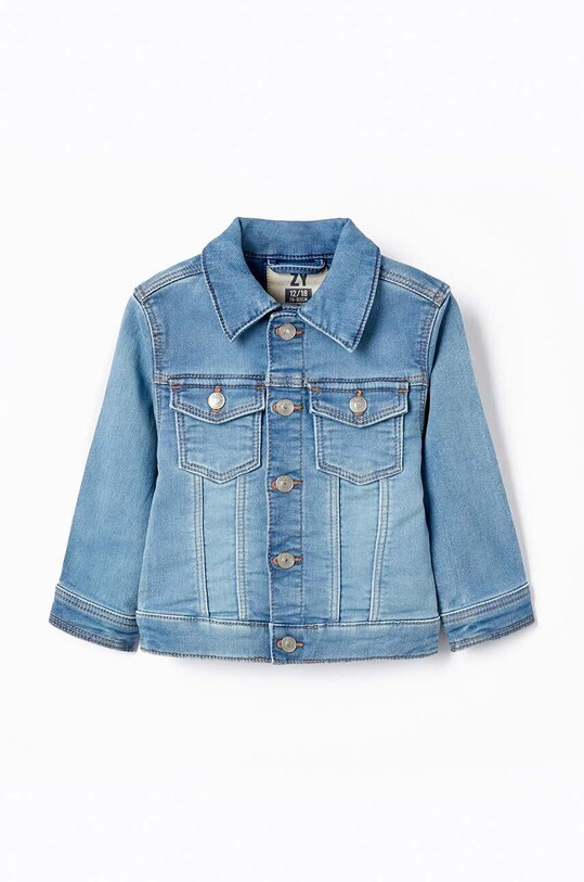 zippy jachetă denim pentru bebeluși necaptusit albastru 3105933401