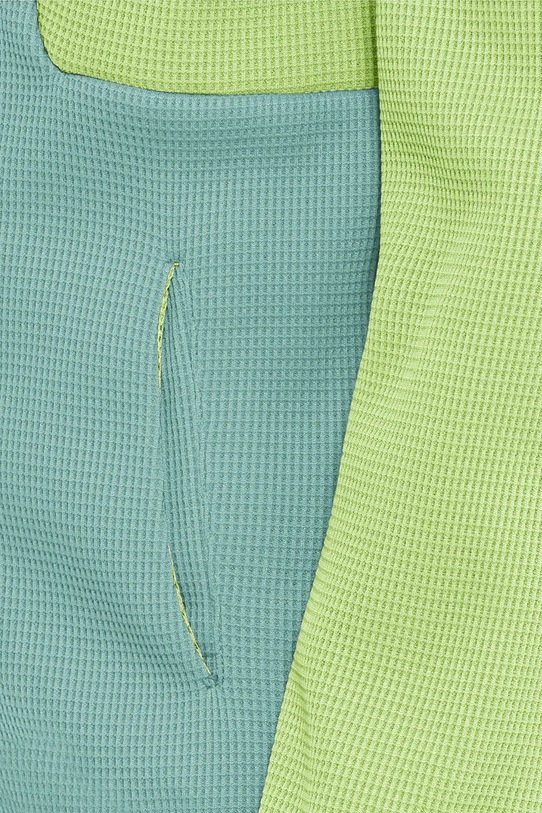 Jack Wolfskin kurtka dziecięca ACTAMICRID MIDLAYER 1610671.116.152 turkusowy