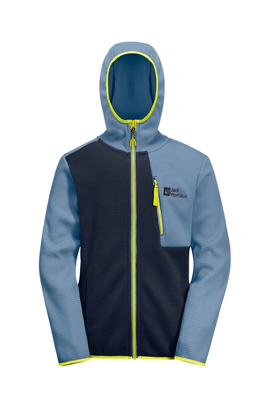 Jack Wolfskin kurtka dziecięca ACTAMICRID MIDLAYER pozostałe niebieski 1610671.116.152