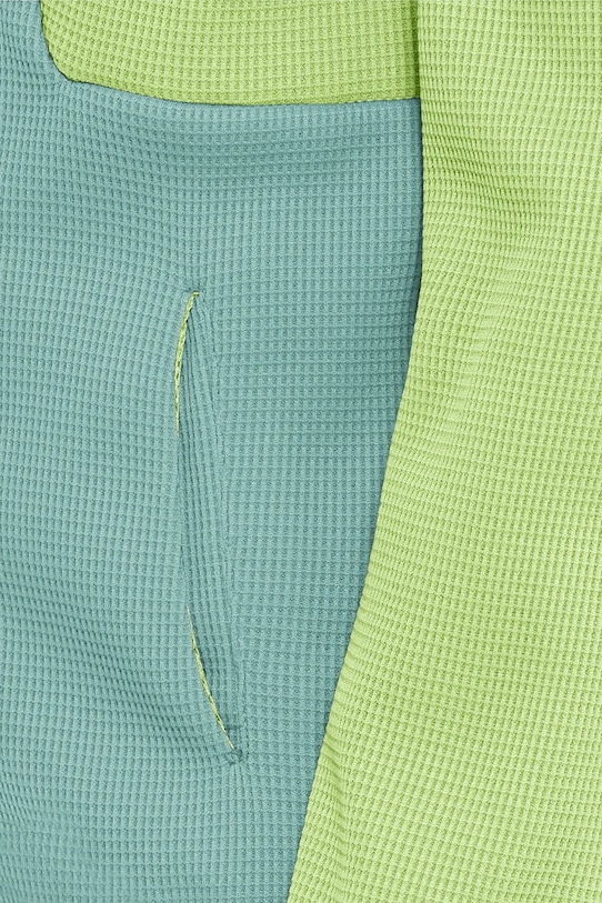 Jack Wolfskin kurtka dziecięca ACTAMICRID MIDLAYER 1610671.164.176 turkusowy