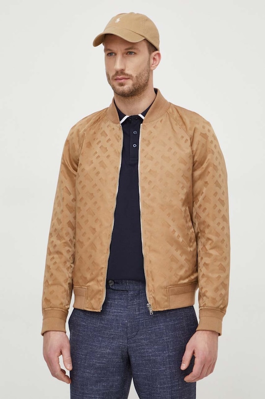 BOSS kurtka bomber beżowy 50505648