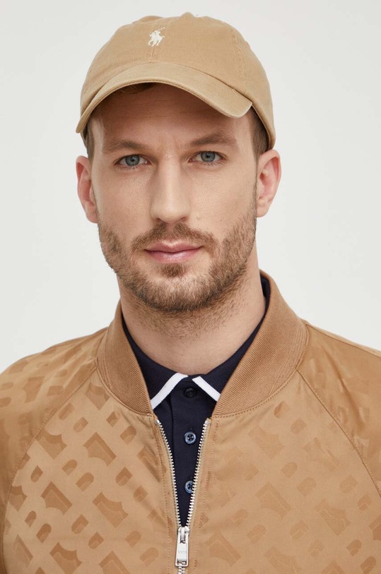 BOSS kurtka bomber 50505648 beżowy