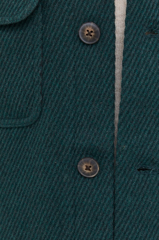 Les Deux geacă cu aspect de cămașă LDM610117 verde