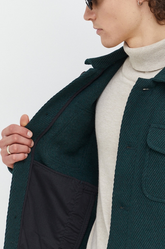 Les Deux geacă cu aspect de cămașă LDM610117