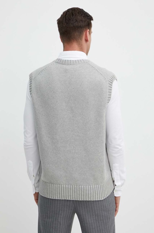 Odzież Polo Ralph Lauren kamizelka bawełniana 710A33366 szary