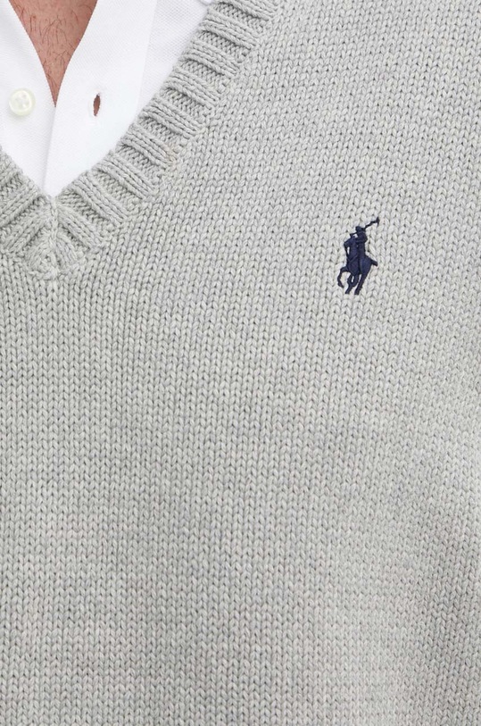 Polo Ralph Lauren kamizelka bawełniana 710A33366 szary