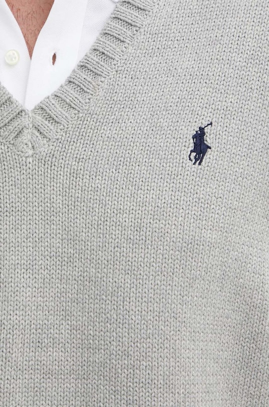 Polo Ralph Lauren kamizelka bawełniana 710A33366 szary