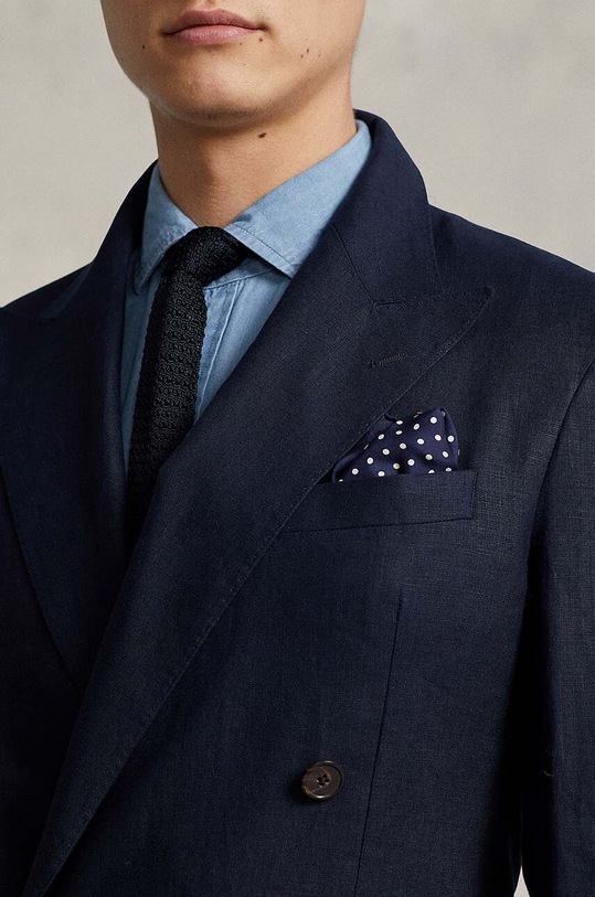 Plátěná bunda Polo Ralph Lauren námořnická modř 715836549