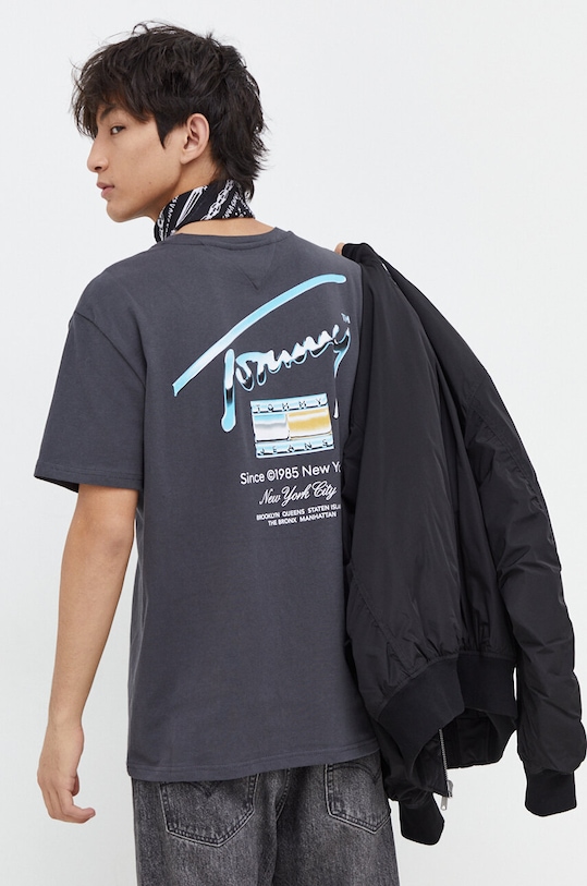 Tommy Jeans kurtka bomber DM0DM17879 czarny