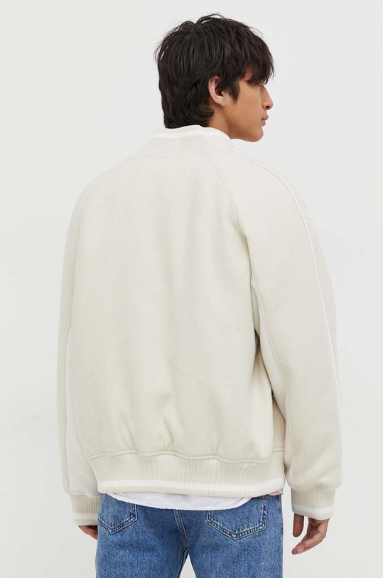 Одежда Куртка-бомбер с примесью шерсти Tommy Jeans DM0DM17884 бежевый