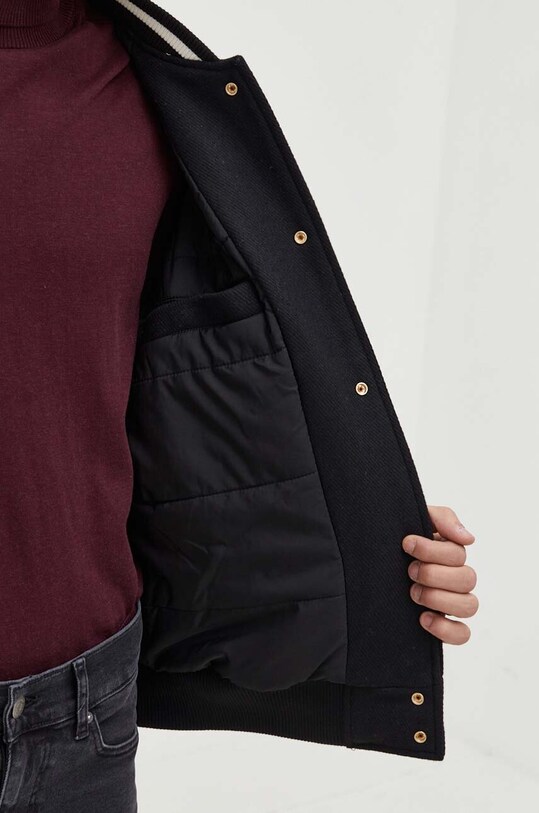 Tommy Jeans jachetă bomber din amestec de lână DM0DM17884