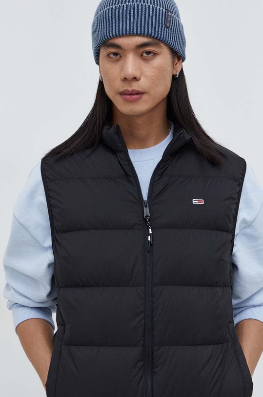 Tommy Jeans bezrękawnik puchowy czarny DM0DM17893