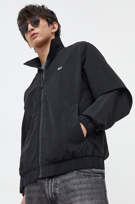 Tommy Jeans kurtka nieocieplane czarny DM0DM17982