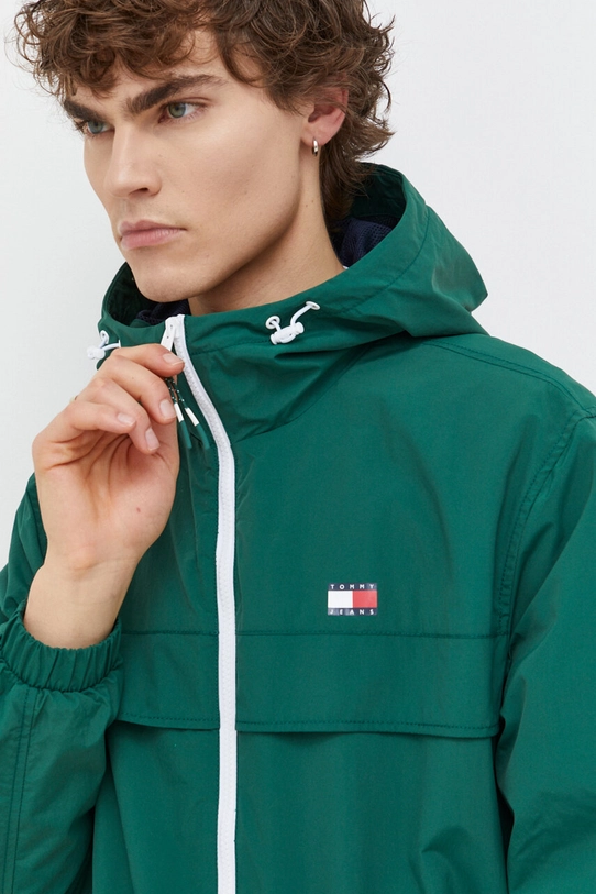 Tommy Jeans geacă verde DM0DM17983