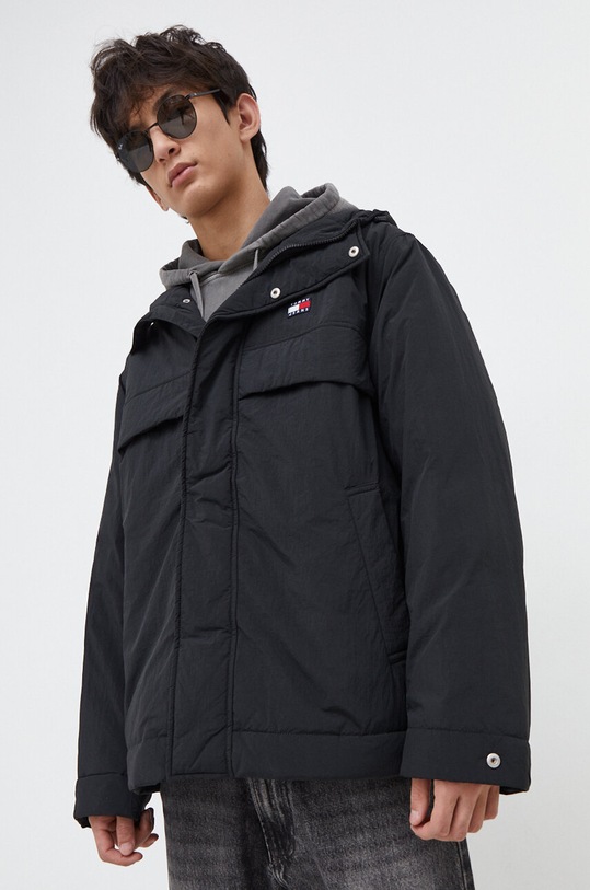 Tommy Jeans kurtka czarny DM0DM18011