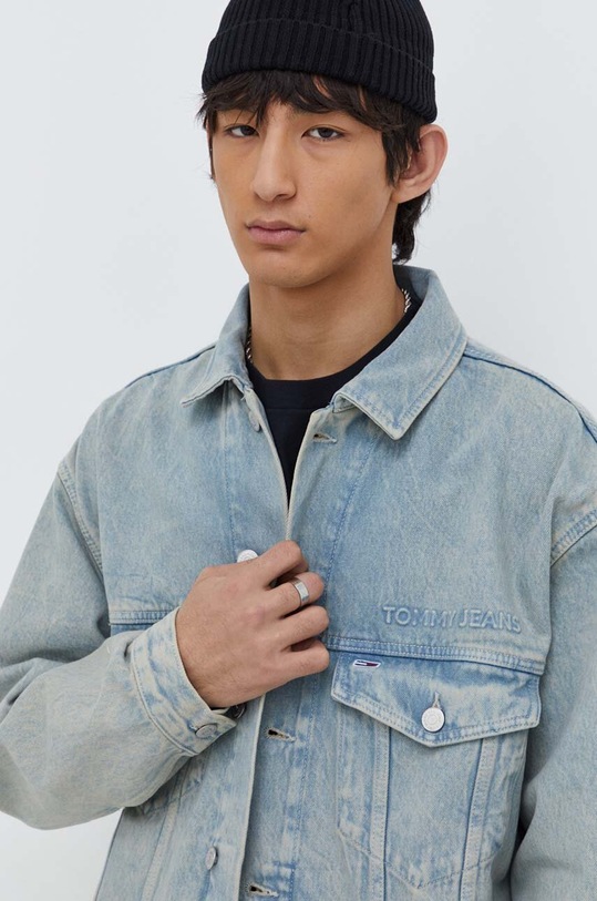 Tommy Jeans kurtka jeansowa niebieski DM0DM18029
