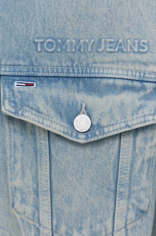 Tommy Jeans kurtka jeansowa DM0DM18029 niebieski